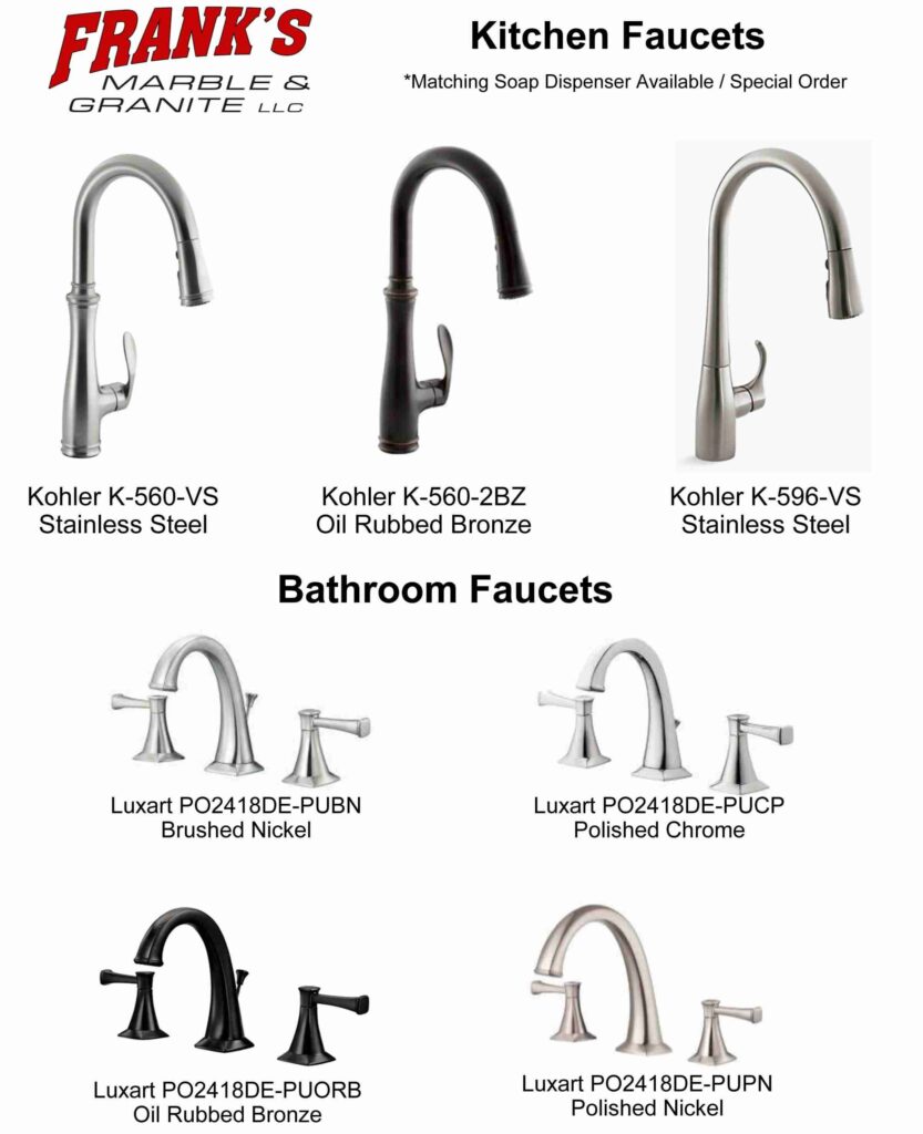 A closer look at Granite And Faucet Price List